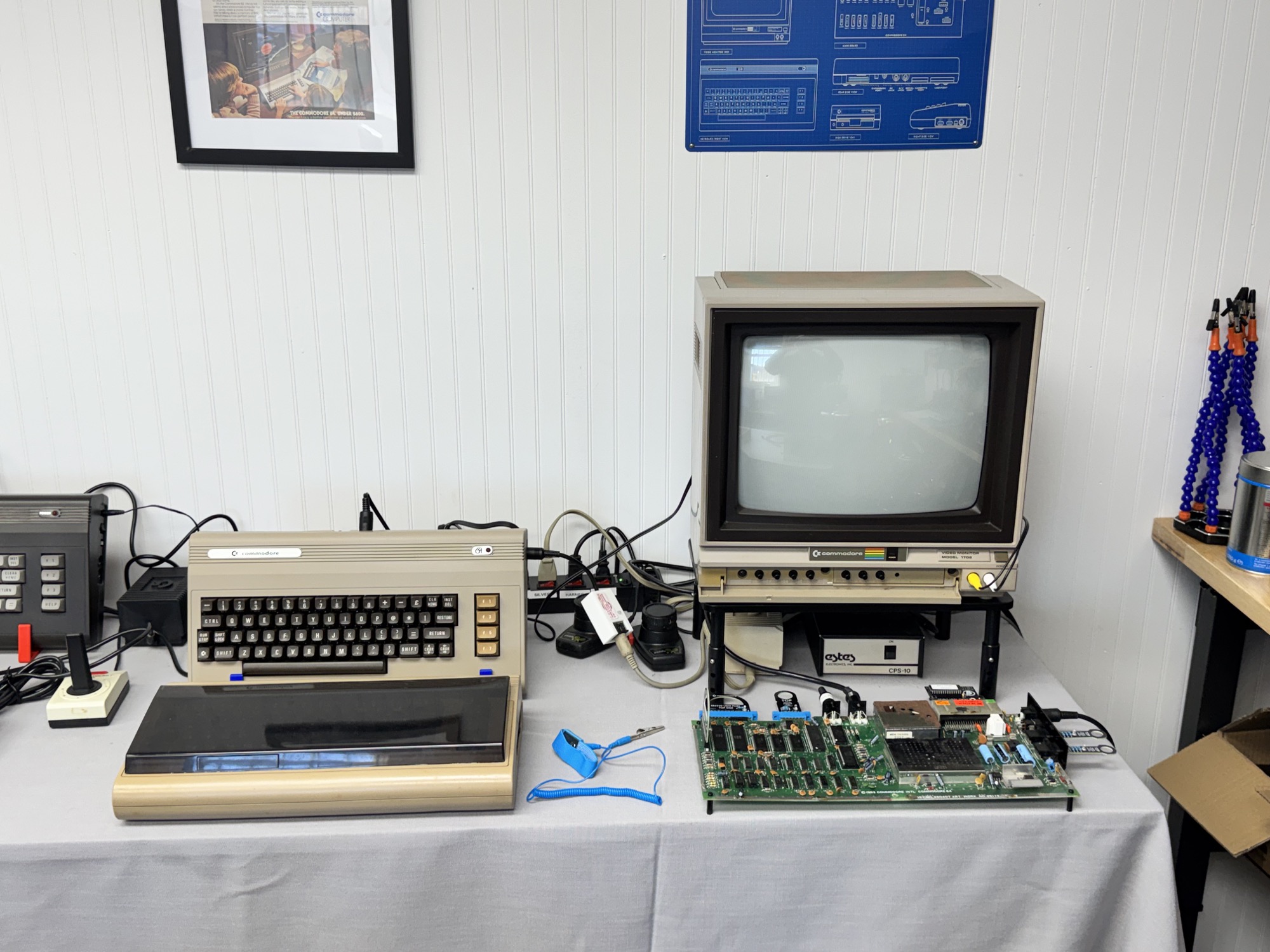 Inside the Commodore 64 display