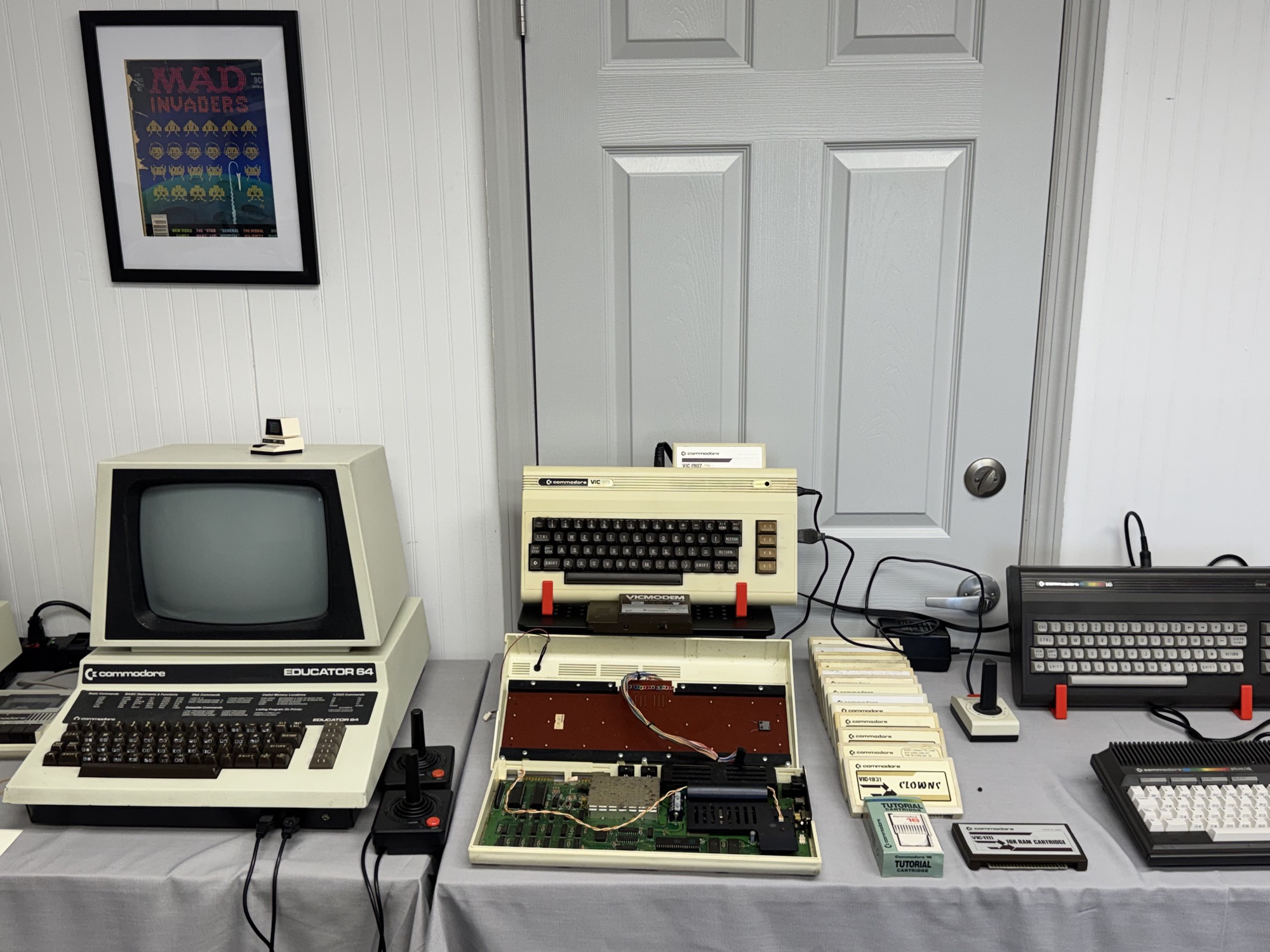 The VIC-20 display