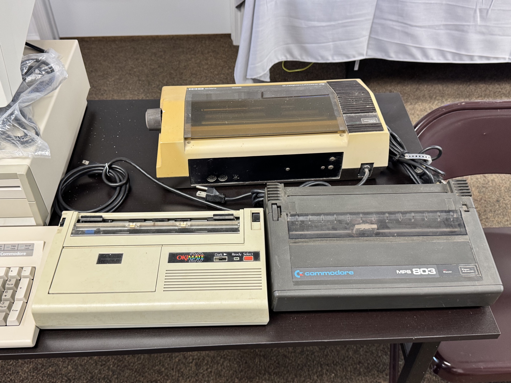 Printers and Paper display